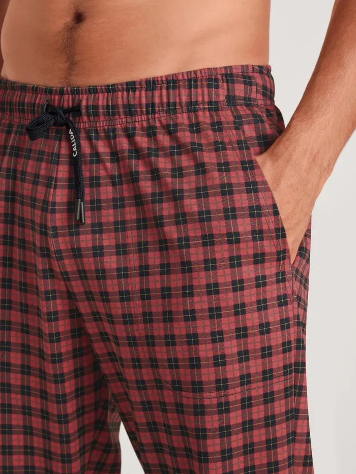 CALIDA Pyjama Pants Pants Mineral Red 8211 Men
