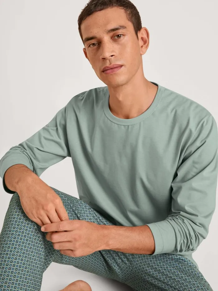CALIDA Pyjama Pants Pants Slate Grey 8211 Men