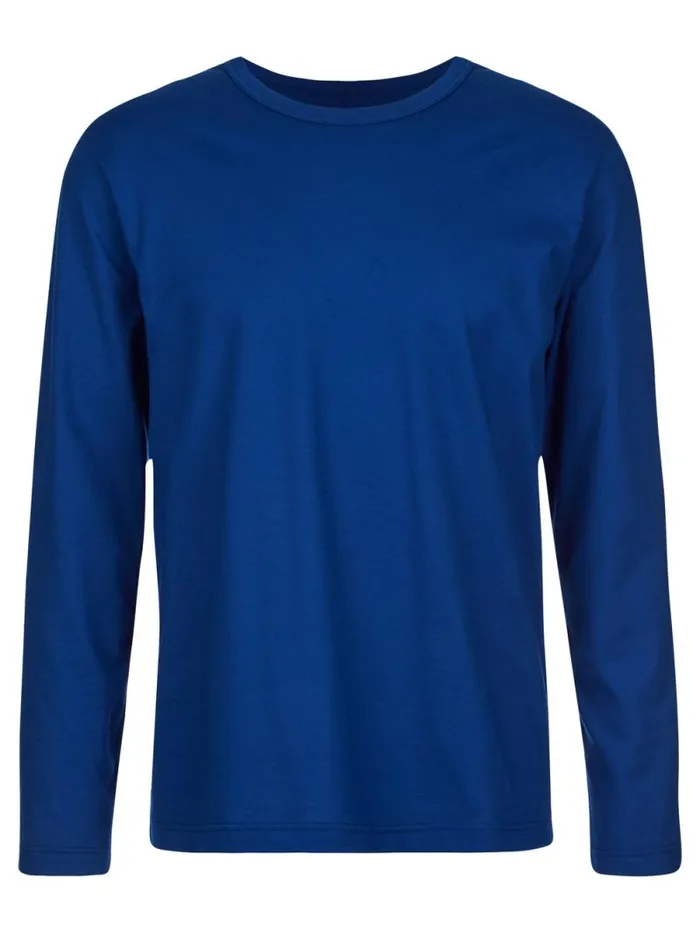 CALIDA Pyjama Tops Shirt Long Sleeve Sodalite Blue 8211 Men