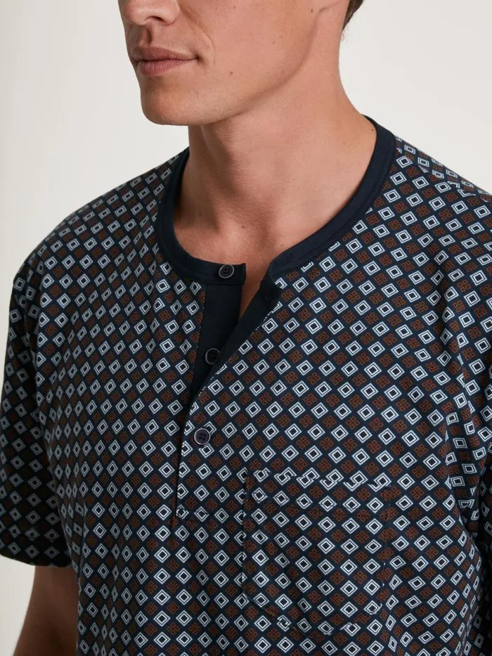 CALIDA Pyjamas Nightshirt Dark Sapphire 8211 Men