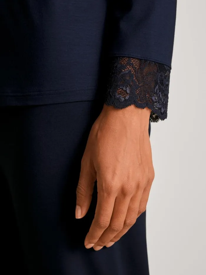 CALIDA Pyjamas Pyjama Dark Lapis Blue 8211 Women