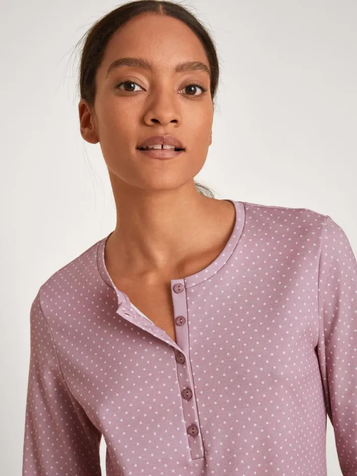CALIDA Pyjamas Pyjama Mauve Shadow 8211 Women