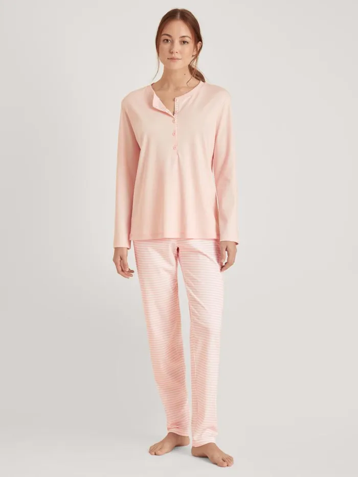 CALIDA Pyjamas Pyjama Pearl Blush 8211 Women