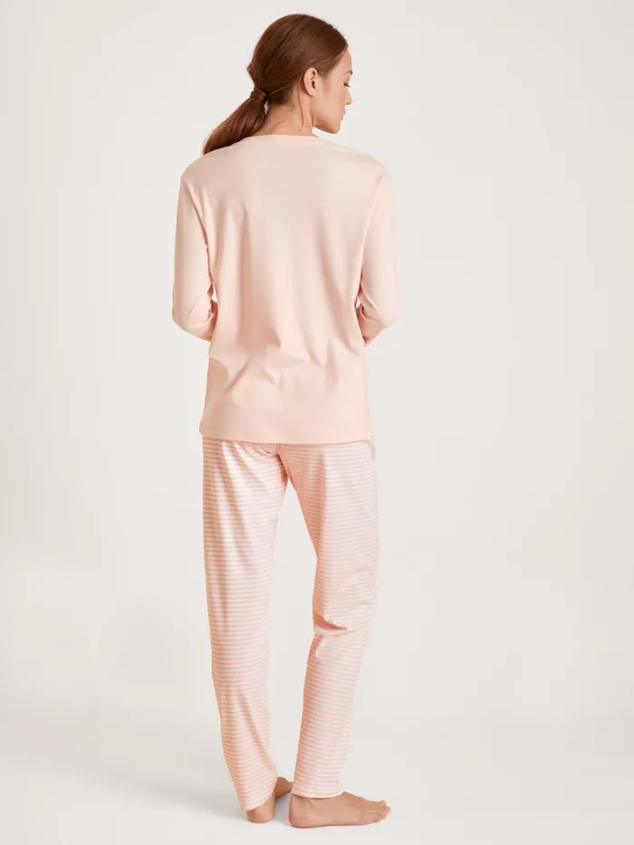 CALIDA Pyjamas Pyjama Pearl Blush 8211 Women