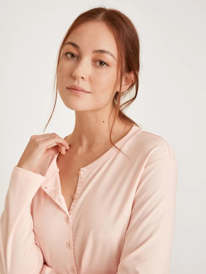 CALIDA Pyjamas Pyjama Pearl Blush 8211 Women