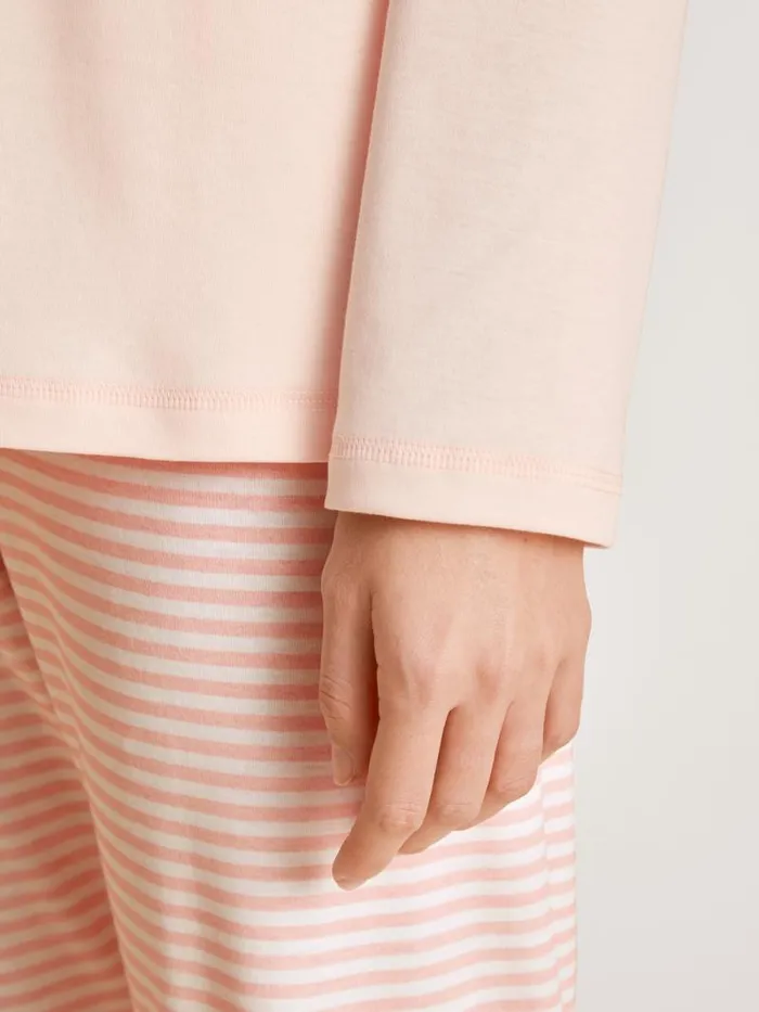 CALIDA Pyjamas Pyjama Pearl Blush 8211 Women