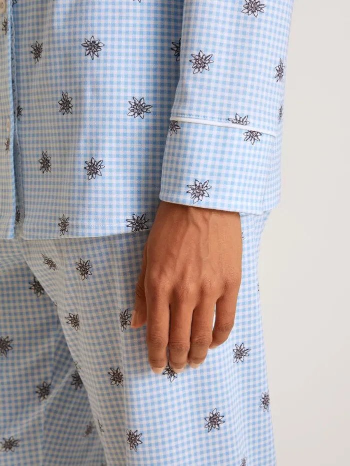 CALIDA Pyjamas Pyjama Placid Blue 8211 Women