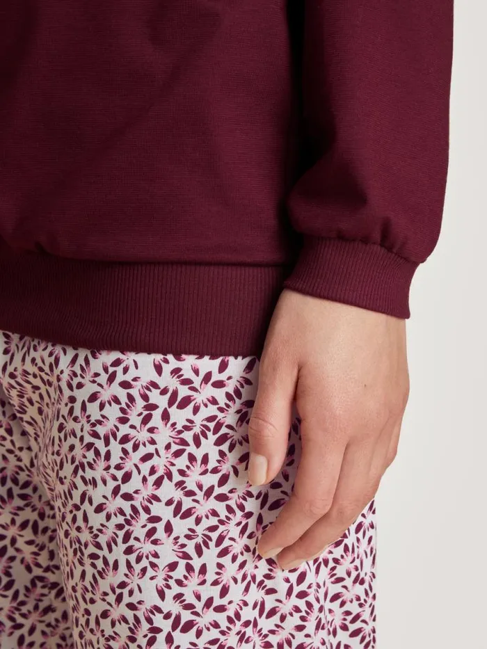 CALIDA Pyjamas Pyjama With Cuff English Red 8211 Women