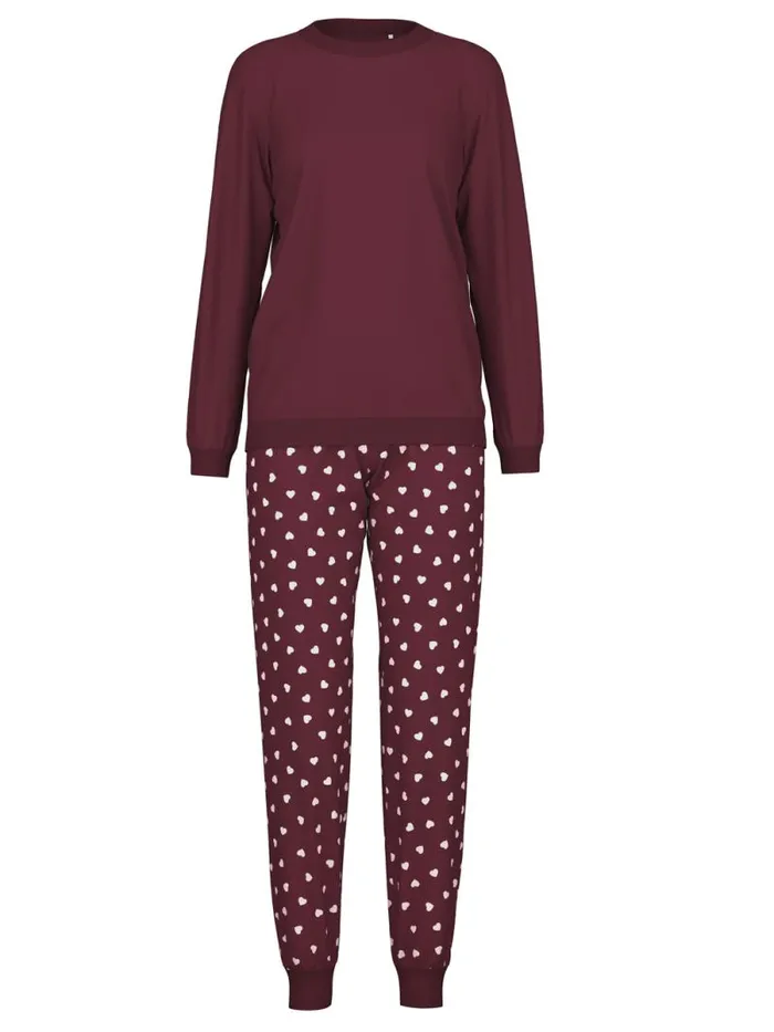 CALIDA Pyjamas Pyjama With Cuff English Red 8211 Women