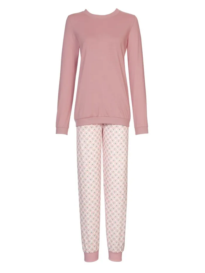 CALIDA Pyjamas Pyjama With Cuff Rose Bud 8211 Women