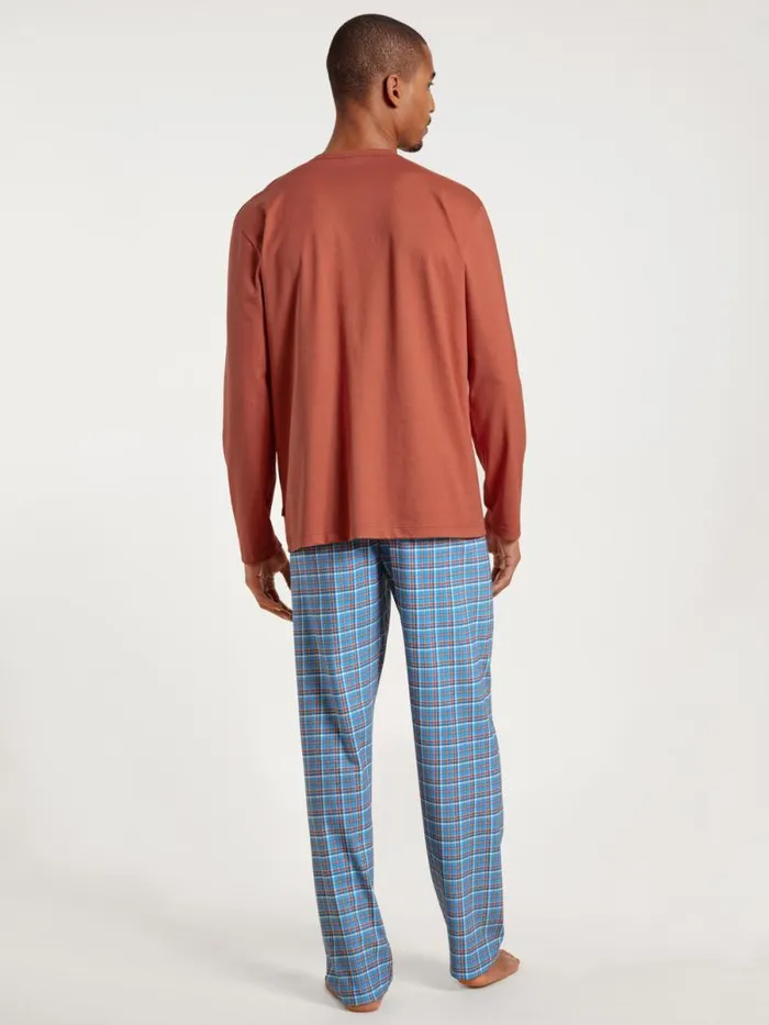 CALIDA Pyjamas Pyjamas Long Redwood 8211 Men