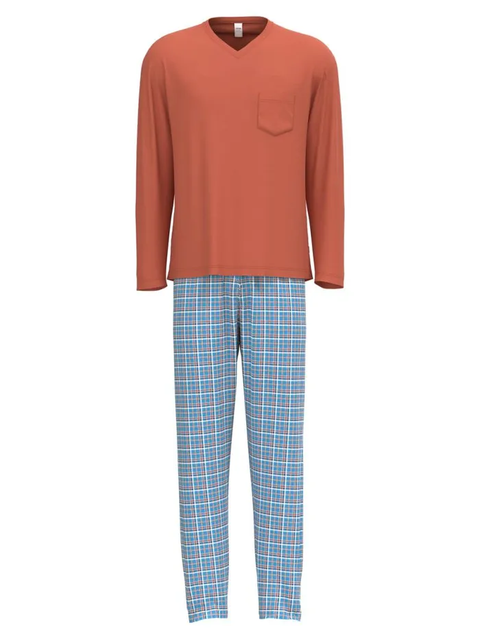 CALIDA Pyjamas Pyjamas Long Redwood 8211 Men