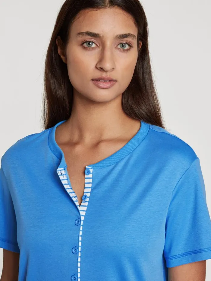 CALIDA Pyjamas Short Pyjama Azurit Blue 8211 Women