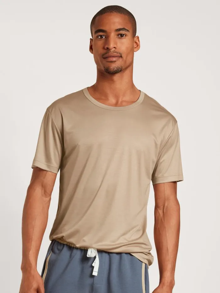 CALIDA Shirts Tshirt Cradle To Cradle Certified Irish Cream 8211 Men