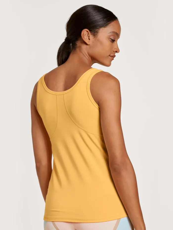 CALIDA Shirts TankTop Cradle To Cradle Certified Amber Yellow 8211 Women