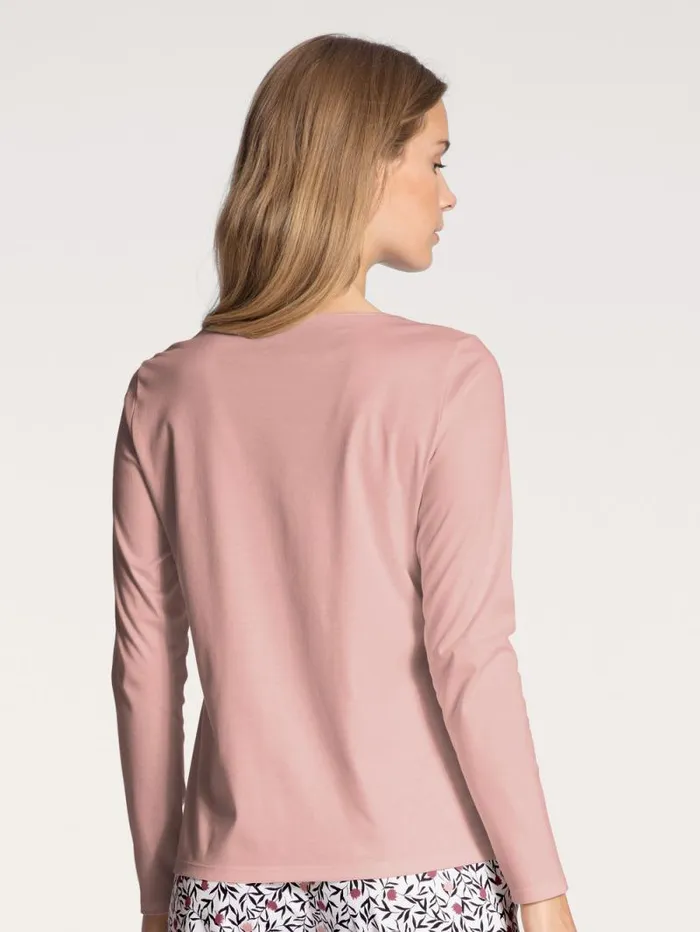 CALIDA Show All Shirt Long Sleeve Rose Bud 8211 Women