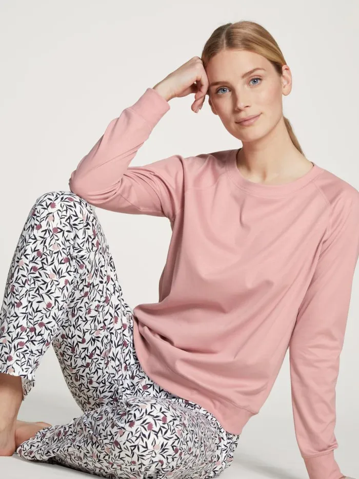 CALIDA Show All Shirt Long Sleeve Rose Bud 8211 Women