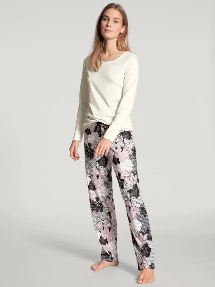 CALIDA Show All Shirt Long Sleeve Star White 8211 Women