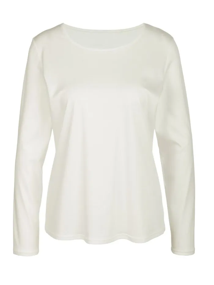 CALIDA Show All Shirt Long Sleeve Star White 8211 Women