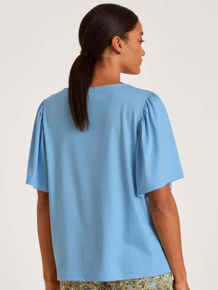 CALIDA Show All Shirt Short Sleeve Placid Blue 8211 Women
