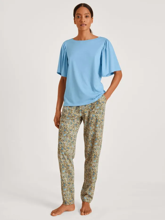 CALIDA Show All Shirt Short Sleeve Placid Blue 8211 Women