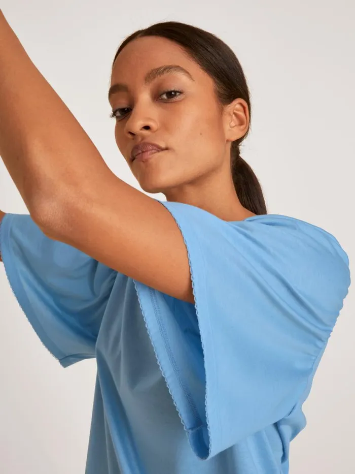 CALIDA Show All Shirt Short Sleeve Placid Blue 8211 Women