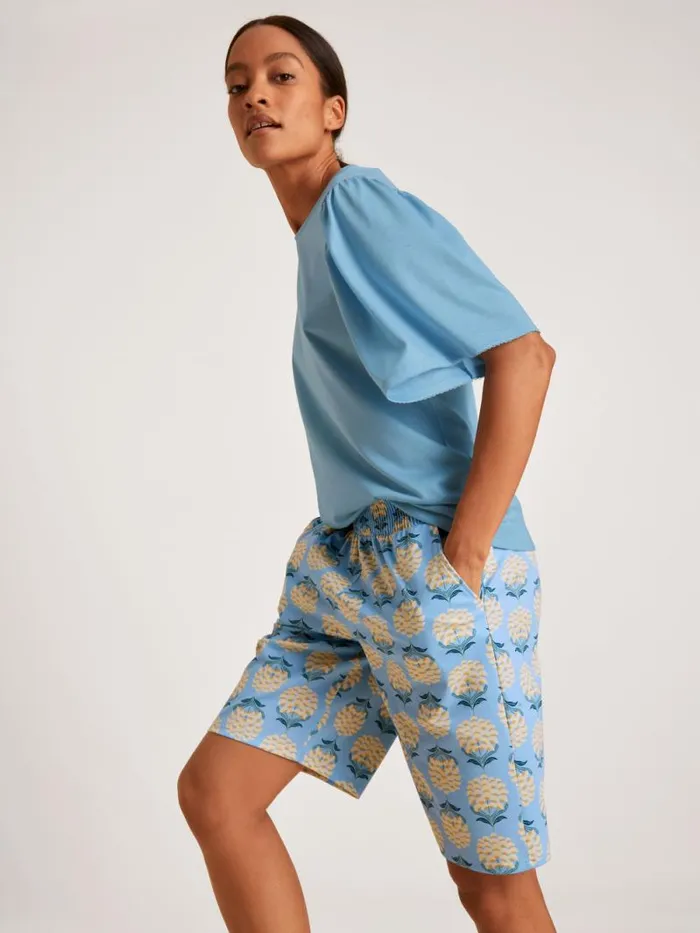 CALIDA Show All Shirt Short Sleeve Placid Blue 8211 Women