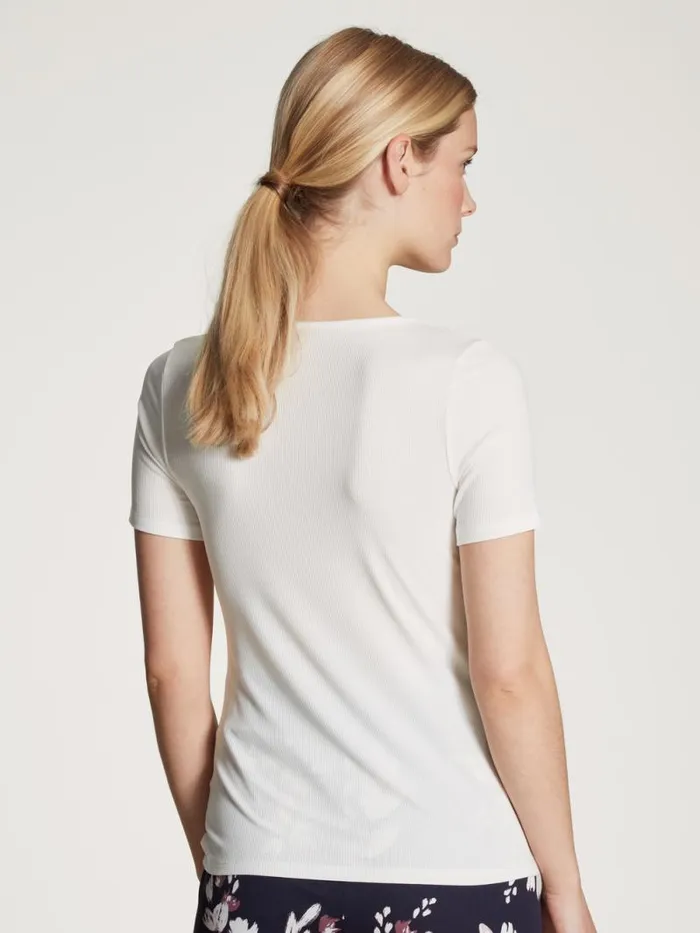 CALIDA Show All Shirt Short Sleeve Star White 8211 Women