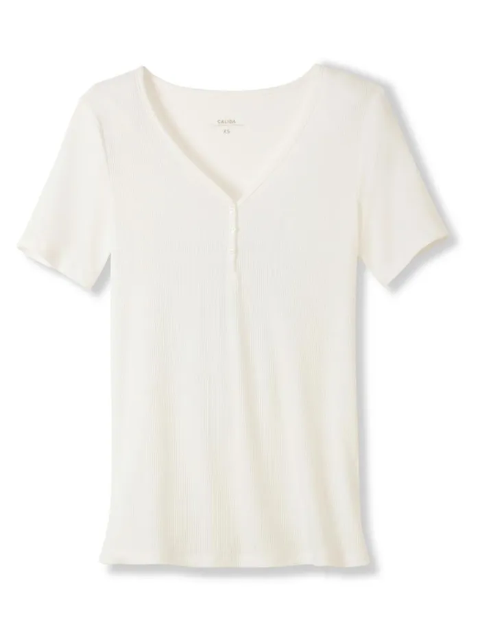 CALIDA Show All Shirt Short Sleeve Star White 8211 Women