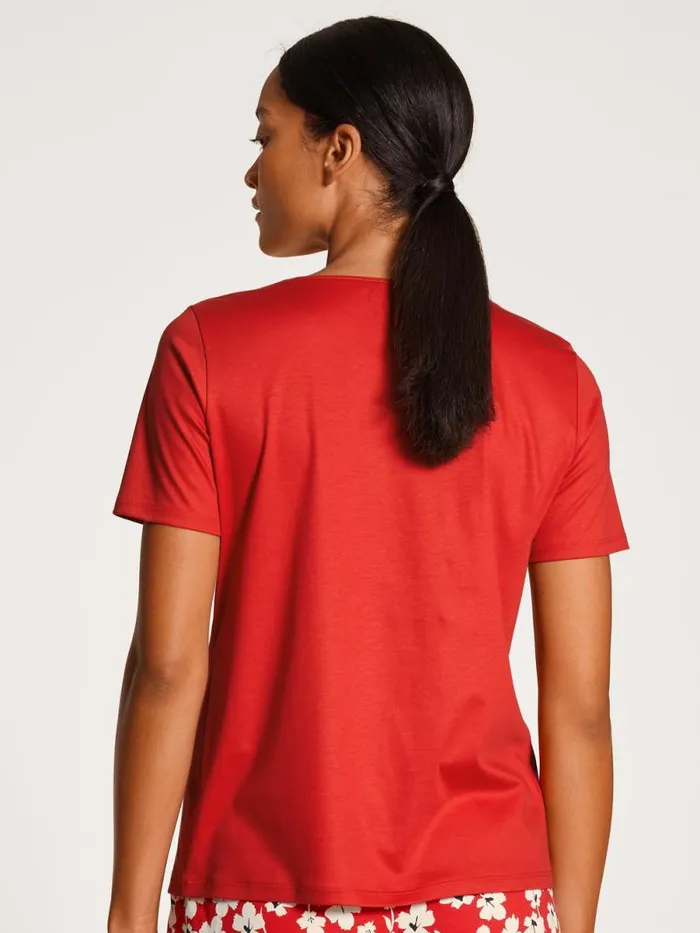 CALIDA Show All Shirt Short Sleeve Summer Red 8211 Women