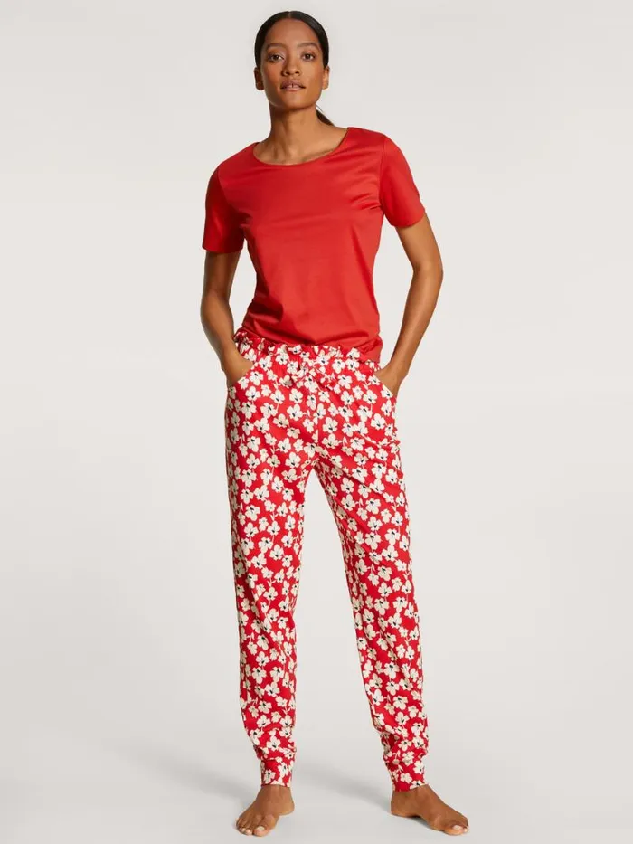 CALIDA Show All Shirt Short Sleeve Summer Red 8211 Women