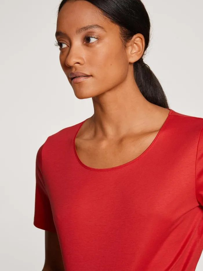 CALIDA Show All Shirt Short Sleeve Summer Red 8211 Women