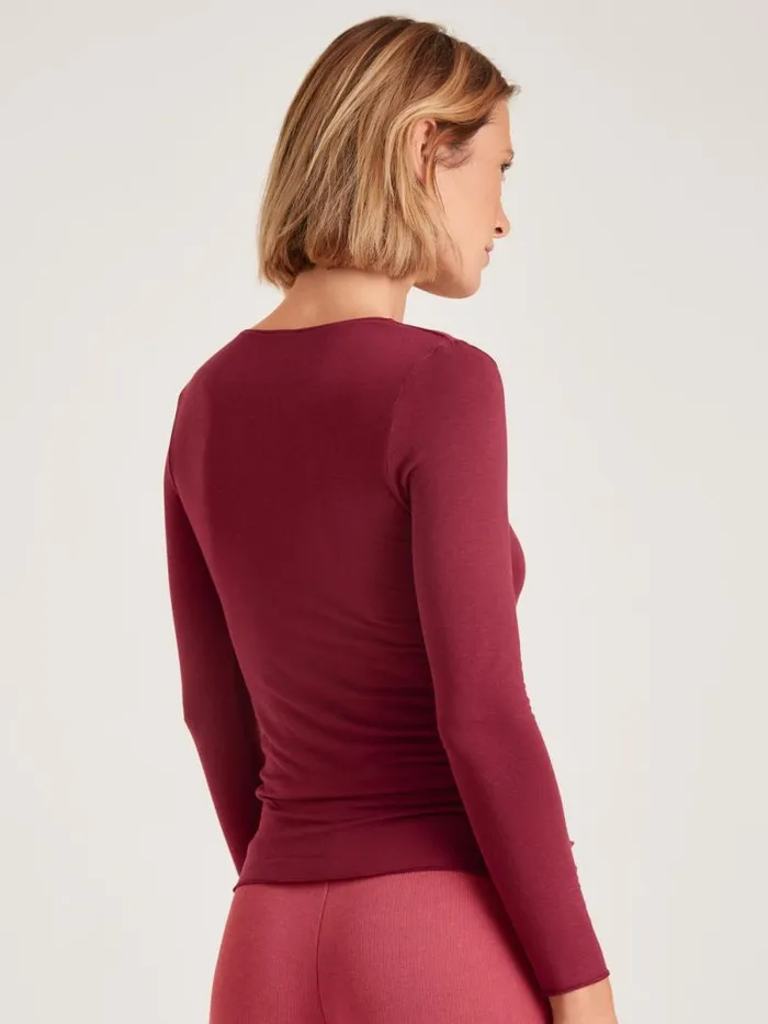 CALIDA Show All Top Longsleeve Mars Red 8211 Women