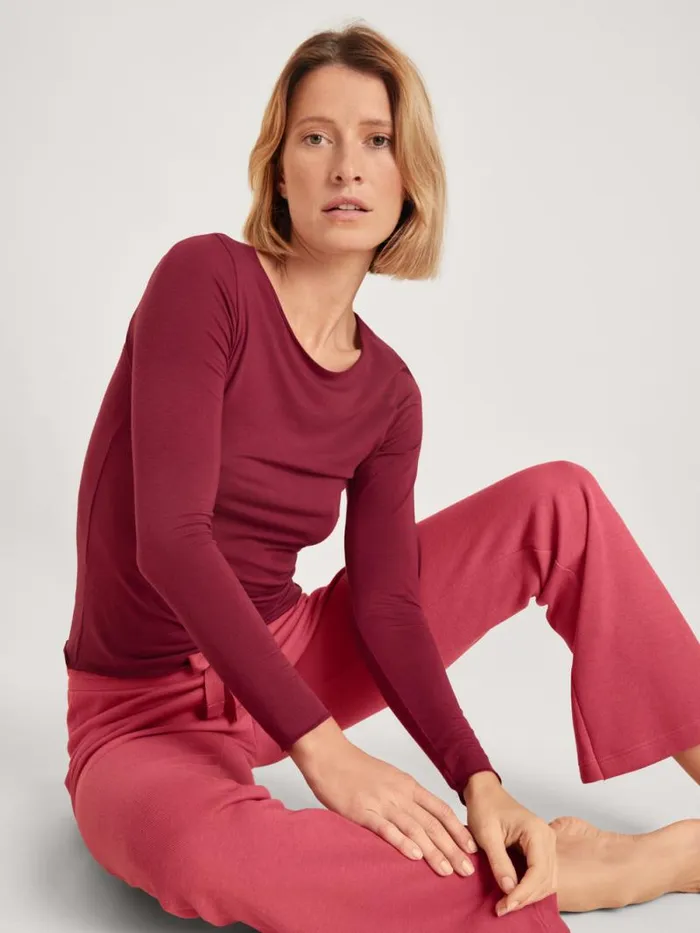 CALIDA Show All Top Longsleeve Mars Red 8211 Women