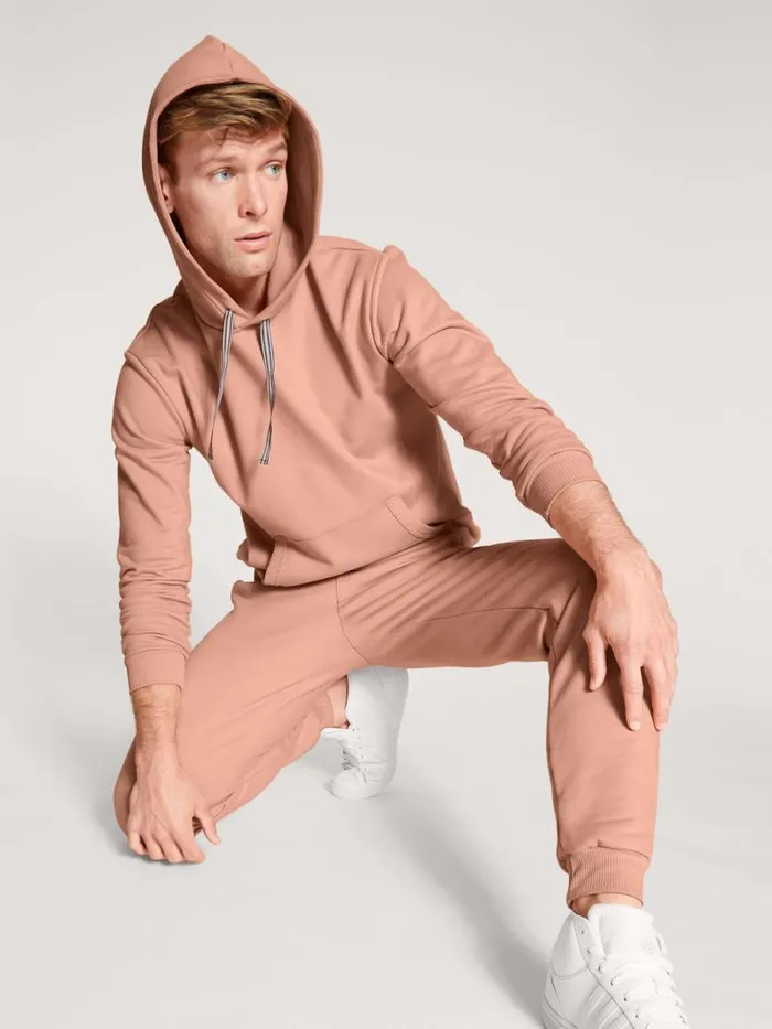 CALIDA Sweatshirts and Jackets Hoodie Cradle To Cradle Certified Cork 8211 Men