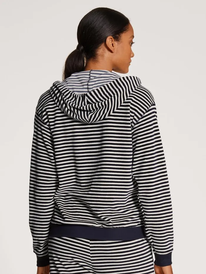 CALIDA Sweatshirts and Jackets Jacket Dark Lapis Blue 8211 Women