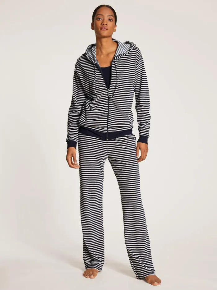 CALIDA Sweatshirts and Jackets Jacket Dark Lapis Blue 8211 Women