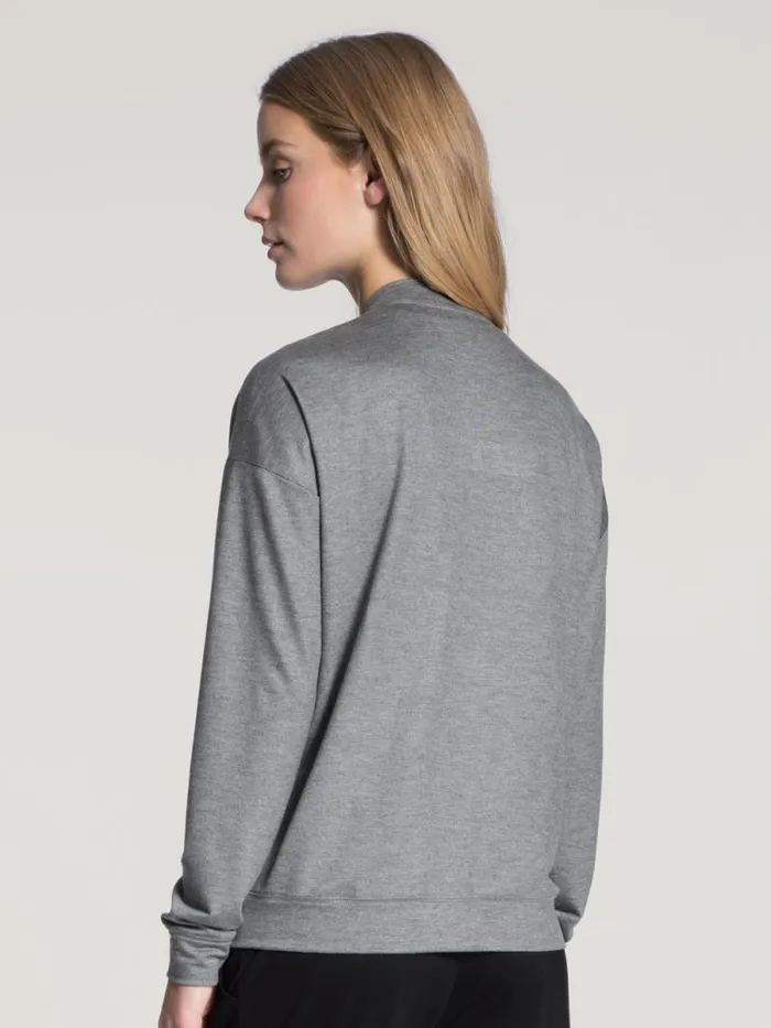 CALIDA Sweatshirts and Jackets Jacket Urban Grey Mele 8211 Women