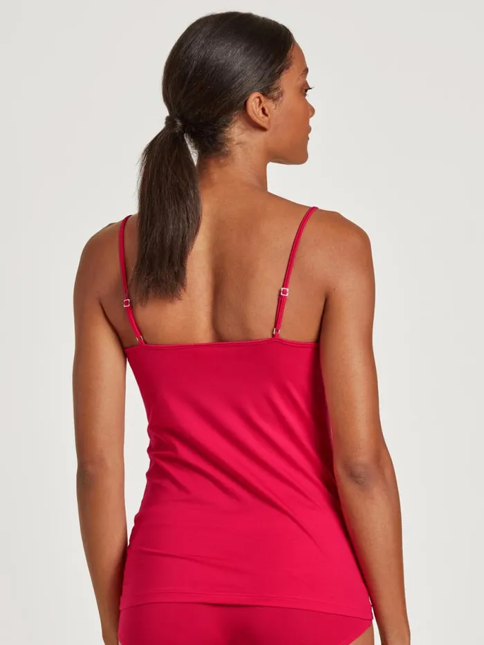 CALIDA Tops Spaghetti Top Barberry Red 8211 Women