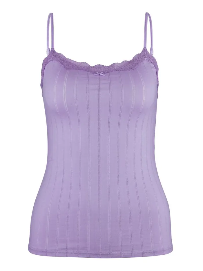 CALIDA Tops Spaghetti Top Digital Lavender 8211 Women