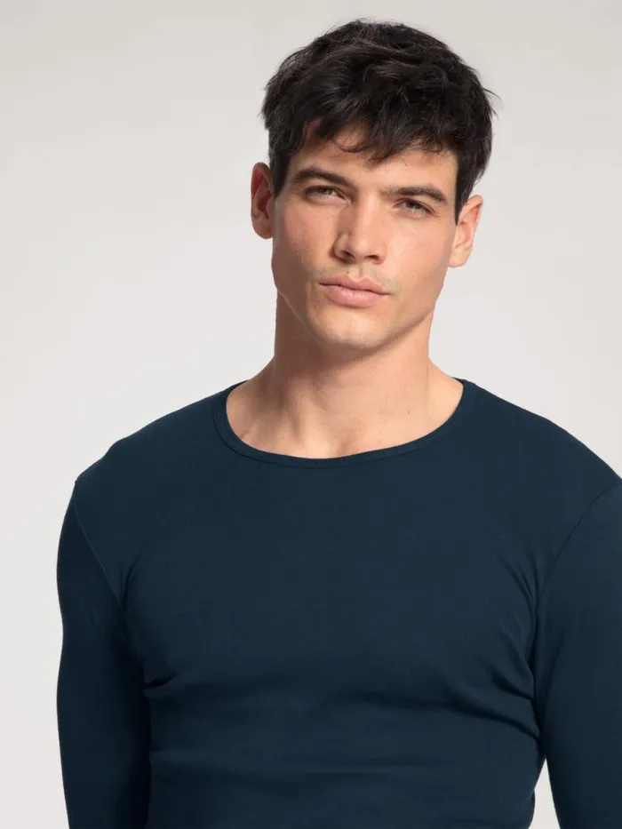 CALIDA Undershirts Shirt Long Sleeve Admiral 8211 Men