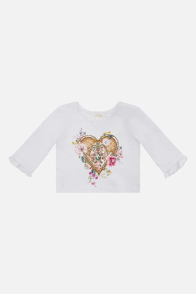 Camilla Baby Babies Long Sleeve Top With Frill Destiny Calling 8211 Kids