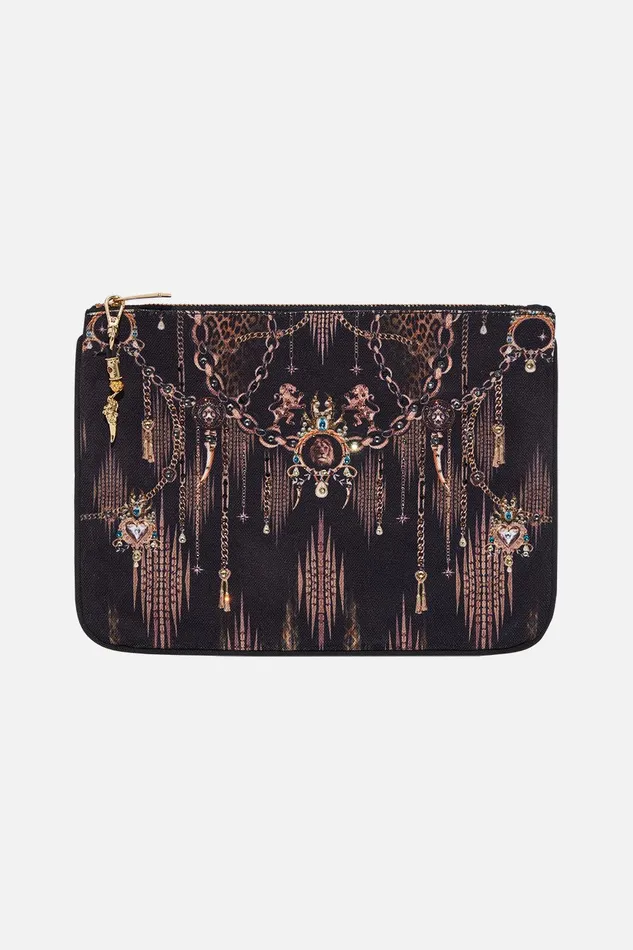 Camilla Bags Small Canvas Clutch Jungle Dreaming 8211 Accessories