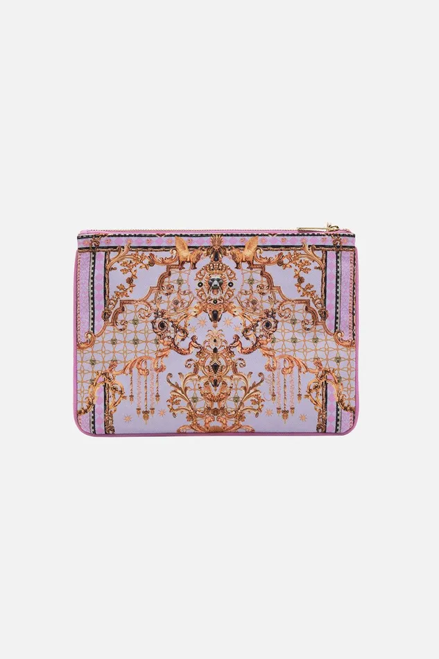 Camilla Bags Small Canvas Clutch Lavender Ever After 8211 Accessories Camilla Bags Small Canvas Clutch Lavender Ever After 8211 Accessories