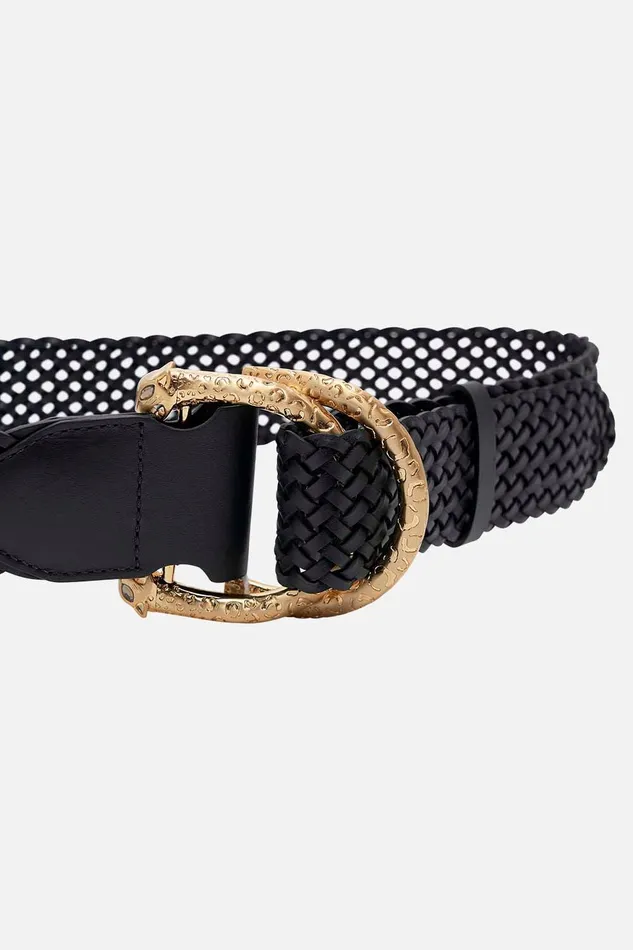 Camilla Belts Double Dring Belt Solid Black 8211 Accessories Camilla Belts Double Dring Belt Solid Black 8211 Accessories