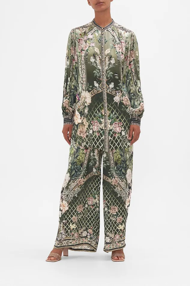Camilla Blouses and Shirts Blouson Sleeve Blouse With Yoke Garden Of Good Fortune 8211 Womens Camilla Blouses and Shirts Blouson Sleeve Blouse With Yoke Garden Of Good Fortune 8211 Womens