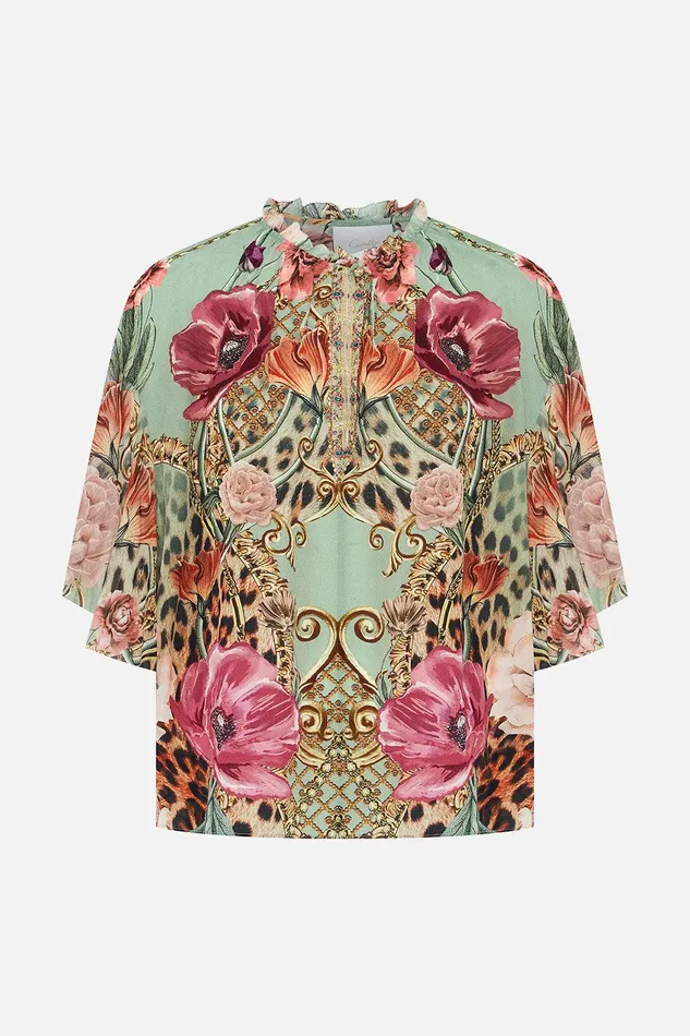 Camilla Blouses and Shirts Ruffle Sleeve Blouse Grow And Glow 8211 Womens Camilla Blouses and Shirts Ruffle Sleeve Blouse Grow And Glow 8211 Womens