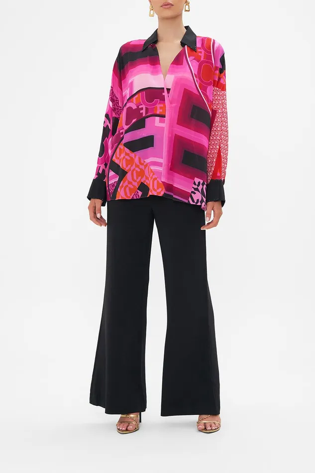 Camilla Blouses and Shirts Wing Collar Blouse Ciao Palazzo 8211 Womens