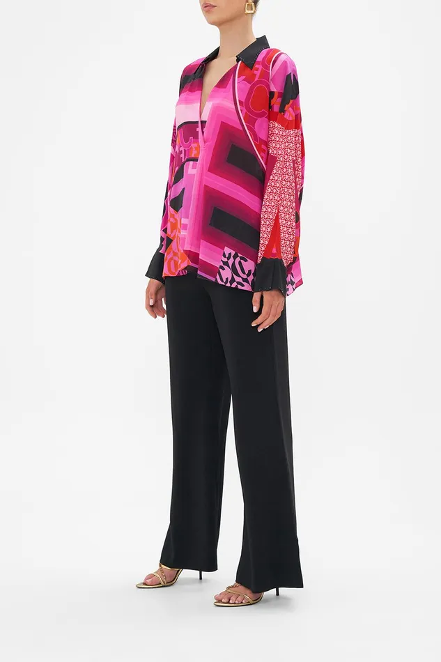 Camilla Blouses and Shirts Wing Collar Blouse Ciao Palazzo 8211 Womens Camilla Blouses and Shirts Wing Collar Blouse Ciao Palazzo 8211 Womens