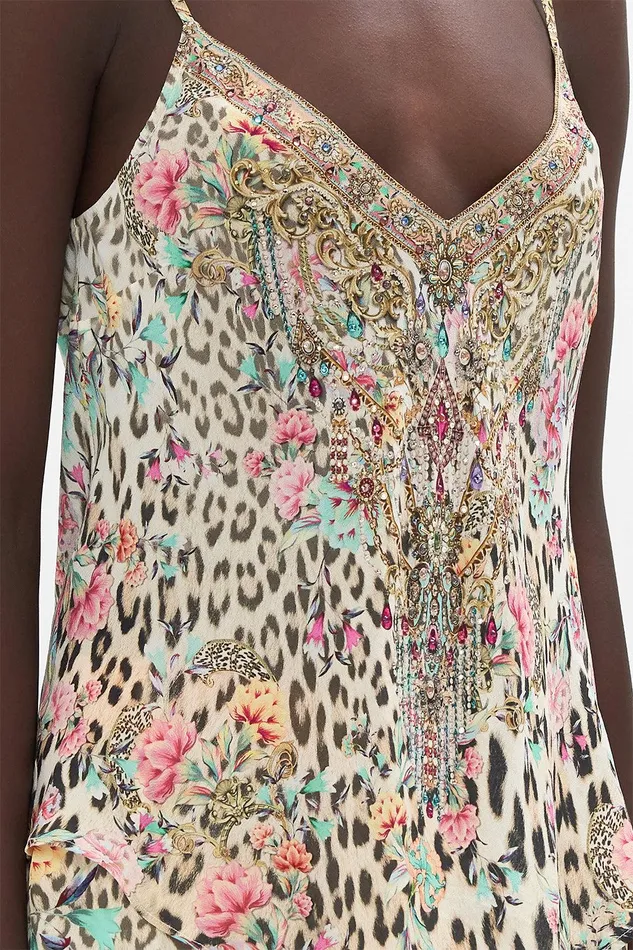 Camilla Cami Tops Vneck Bias Cami Queen Atlantis 8211 Womens